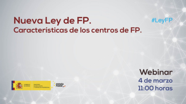 Webinar, NUEVA LEY DE FP 04 de marzo a las 11:00 horas - Componentes ...