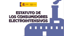 Subvenciones del Ministerio a consumidores electrointensivos por compensación de cargos por la financiación de la retribución específica a renovables y cogeneración de alta eficiencia.
