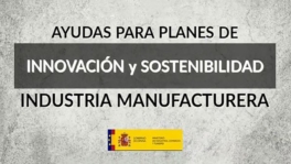 Ayudas a la industria manufacturera para la realización de Planes de Sostenibilidad e Innovación